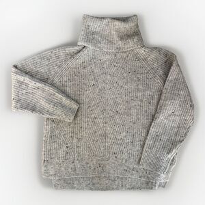 Madewell Sweater Womens Size XL Turtleneck Gray Wool Blend